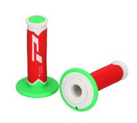 Progrip 788 Cross Triple Density Grips Agarre Gomas Blancas/Verdes/Rojas