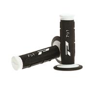 Progrip 791 Agarre Doble Densidad Agarre Gomas De Manillar Blancas/Negras