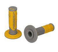 Progrip 801 Agarre Doble Densidad Grips Agarre Gomas De Manillar Gris/Amarillo