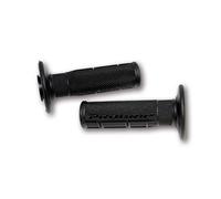 PROGRIP Empuñaduras del manillar 794, Cross, negro, para manillares de 7/8 pulgadas, cerrado, negro