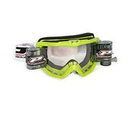 PROGRIP Gafas 3201 con sistema XL Roll off System Clear (adulto, verde)