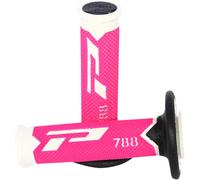 Progrip Puños para manillar MX 788 – blanco, rosa y negro