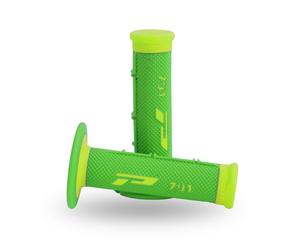 PROGRIP PG791 OFF ROAD (22+25 mm, longitud 115 mm) VERDE FLUO/AMARILLO (DOS COMP