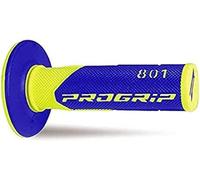 PROGRIP Puños Mx 801-252 - Doble Densidad - Amarillo Fluor/Azul