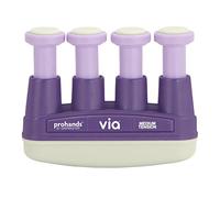 prohands by Gripmaster VIA - Aparato entrenador de dedos, color Violeta - Media