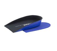 proheel 12 mm talón ascensor | Cubierta de fieltro | adicional 3 mm adhesivas de longitud de pierna RAISE | corrección y Achillies lesiones Tratamiento Large | 9.5-12.5 | 6mm