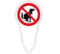 Prohibición de orinar para perros Cartel de aluminio para exterior e interior, Prohibición de Caca de Perro, Señal de Caca de Perro Cartel Señal Prohibido fabricado en Plástico PVC