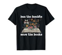 Prohibir a los fascistas Guardar los libros Libros prohibidos Libertad de expresión Camiseta