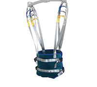 ProHome Arnés con Cabezal, Cabestrillo de Elevación de Paciente de Cuerpo Completo, Cinturón para Caminar Asistido por El Paciente, Las Piernas Se Pueden Separar, Seguridad de Enfermería(Size:Grande)