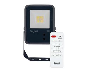 Proiettore Floodlight FL Led 10W Nero IP66 Sens 4K Beghelli 86182