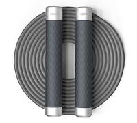 PROIRON Cuerda Saltar Mango de Aluminio 1LB, Súper Espesor 7 mm Comba Saltar para Boxeo y Fitness, Autoajustable Cuerda Saltar Crossfit Hombre y Mujer, Jump Rope Skipping - 3M (Negro)