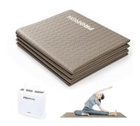 PROIRON Esterilla de Yoga Plegable, Mat de Yoga PVC Antideslizante 4MM de Grosor Fácil de Doblar para Fitness Yoga Ejercicio Pilates Deportes, Viajes, con bolsa de almacenamiento, 183 * 61cm