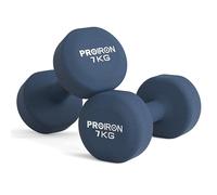 PROIRON Mancuernas de Neopreno - Mancuernas con Revestimiento de Neopreno 2 x 7kg