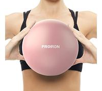 PROIRON Pelota de Pilates de 25 cm, Pelotas de Ejercicio Pequeñas, Mini Pelota de Pilates Suave Antideslizante para Gimnasio, Yoga, Masaje y Ejercicio en Casa (Rosa)