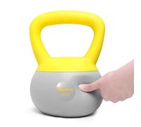 PROIRON Pesa Rusa 2/4/6/8/10 kg, PVC Soft Kettlebell Relleno de Arena de Hierro, con Mango Ancho Antideslizante para Ejercicios y Entrenamientos en Casa y Gimnasio