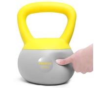 PROIRON Pesa Rusa Blandas de 10kg, Kettlebell con Mango Antideslizante Relleno de Arena de Hierro para Ejercicios y Entrenamientos en Casa y Gimnasio