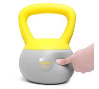 PROIRON Pesa Rusa Blandas de 8kg, Kettlebell con Mango Antideslizante Relleno de Arena de Hierro para Ejercicios y Entrenamientos en Casa y Gimnasio