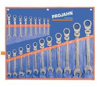 Projahn Geartech 20 Piezas Llaves Carraca Kit Flexible 3502 Llave Carraca