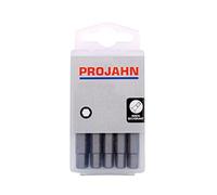 Projahn Puntas de destornillador 5,5 mm (longitud 50 mm, puntas para tornillos interiores TX de acero especial S2, 10 unidades) 2847-10