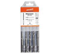 Projahn ROCKET - Juego de brocas para martillo perforador (5 piezas, 1 unidad)