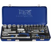Projahn Xi-On Juego Llave Tubular 54T 6-kant 1/4 "+ 1/2" F. Curva De Tornillos