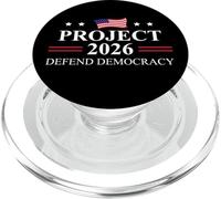 Project 2026 Defend Democracy Protest Sign Fight Oligarchy PopSockets PopGrip para MagSafe