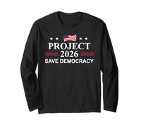 Project 2026 Save Democracy Defend Protest Fight Oligarchy Manga Larga