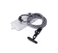 project-cb Colgante Móvil 1, Enganche Móvil Colgar 2,Cuerda Movil,Colgar Móvil Cuello,Phone Strap,Cordón para Movil(Gris)
