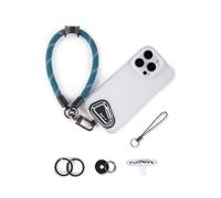project-cb Correa Muñeca Movil 1,Enganche Móvil Colgar 2,Pulsera para Movil,Accesorios Móvil Colgante,Cinta para Movil,Cadena Movil(Azul Pizarra, 40cm)