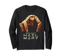 Project Hail Mary Rocky The Alien Distressed Portrait Manga Larga