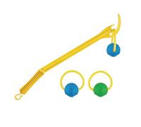Project Hive Zoomer Stick | Lanzador de bolas para perro con juego de 2 bolas de perro incluidas (verde y azul) | Juguetes interactivos para perros tanto para tierra como para agua | Pelotas para