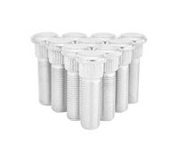 Project Innovation Pernos de llanta de repuesto de tamaño OEM compatibles con avanza m12x1.5x41 año 2009-2023, 1 juego (paquete de 10 unidades)