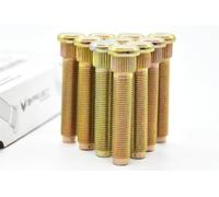 Project Innovation Pernos de rueda extendidos de longitud total de 71 mm compatibles con Forester m12x1.25x71 año 2009-2021, 1 juego (paquete de 10 unidades)