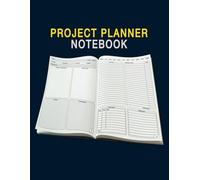 Project Planner Notebook: Organize your Creative Process | This Project Tracker has a Minimalist Design to Help Hone your Creative Ideas | Design, Log, Track and Journal.
