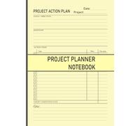 Project Planner Notebook: Project Planning 0rganizer for Work, Manage Project Tasks and Meeting Deadlines Effectively