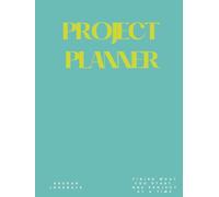 Project Planner tracker: focus on one project at a time, non-negotiables, project review, accountability