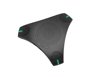 Project Telecom Omnidireccional, dúplex completo, cancelación de ruido, altavoz de conferencia, 6 micrófonos omnidireccionales de 360°, USB-A y USB-C, compatible con Microsoft Teams, Zoom, Cisco Webex