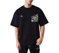 PROJECT X - Camiseta Project X con manga corta y cuello redondo negro, Negro , M