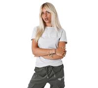 Project X Paris Camiseta (Mujer) Talla S Color: Gris (Textil-Lifestyle) 95% Cotton,5% Spandex