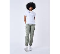 PROJECT X PARIS Pantalón de chándal Color: Caqui 100% poliéster, para mujer, ideal para ocio y comodidad, talla S