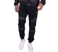 PROJECT X PARIS Pantalones de chándal Color: Negro 100% poliéster, para hombre, perfectos para ocio y comodidad, con talla M, Ref. 2140141-BK-M