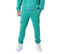 PROJECT X PARIS Pantalones de chándal Color: verde 88% algodón, 12% poliéster para hombre, adecuados para ocio y comodidad, con talla XL