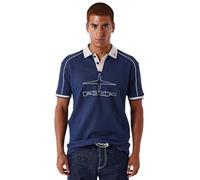 Project X Paris Polo Knockout, Azul zafiro - Azul marino, XXL