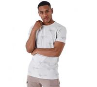 Project X Paris Signature All Over - Camiseta con estampado, Greige, S