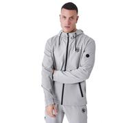 Project X Paris Sudadera con Cremallera Tecnico Gris Claro