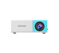 (Projector-Style1) Mini proyector portátil con soporte Full HD 1080P - Incluye telecomando, alimentación