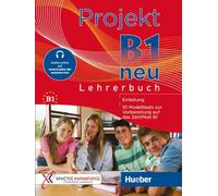 PROJEKT B1 LHB – 10 pruebas modelo B1 – Libro del profesor con audios online – Hueber