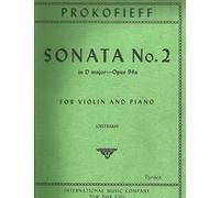 Prokofieff Sonata No.2 in D Major - Op.94a for Violin & Piano NO VIOLIN PART