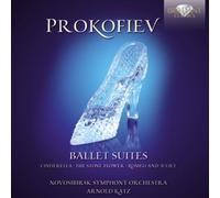 PROKOFIEV: Ballet Suites [CD de audio] The Symphonic Orchestra of the Novosibirsk Philharmonic Society, Prokofiev and Arnold Kat
