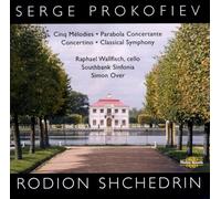 Prokofiev : Cinq Mélodies, Concertino, Classical Symphony. Wallfisch, Over.